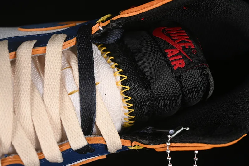 All categories Air Jordan Jordan series basketball shoes Air Jordan 1 High foreign trade version Air Jordan 1 x Union AJ1 Joe 1 limited joint four-color deconstruction splicing basketball shoes BV1300-146